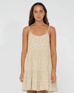 Shop Magnolia Floral Printed Tiered Slip Mini Dress Womens Mini Dresses