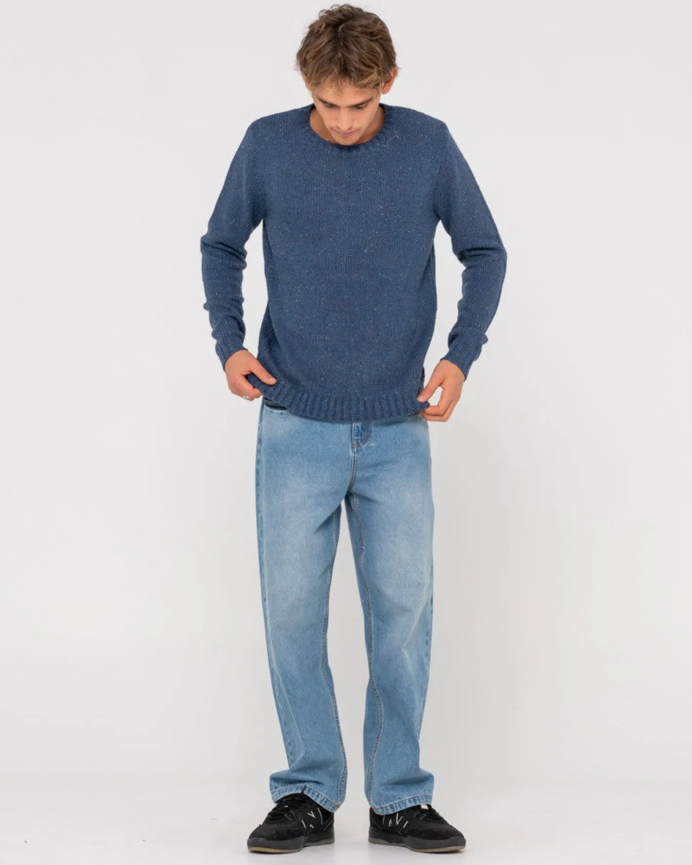 Outlet Magnuson Crew Neck Knit Mens Knitwear