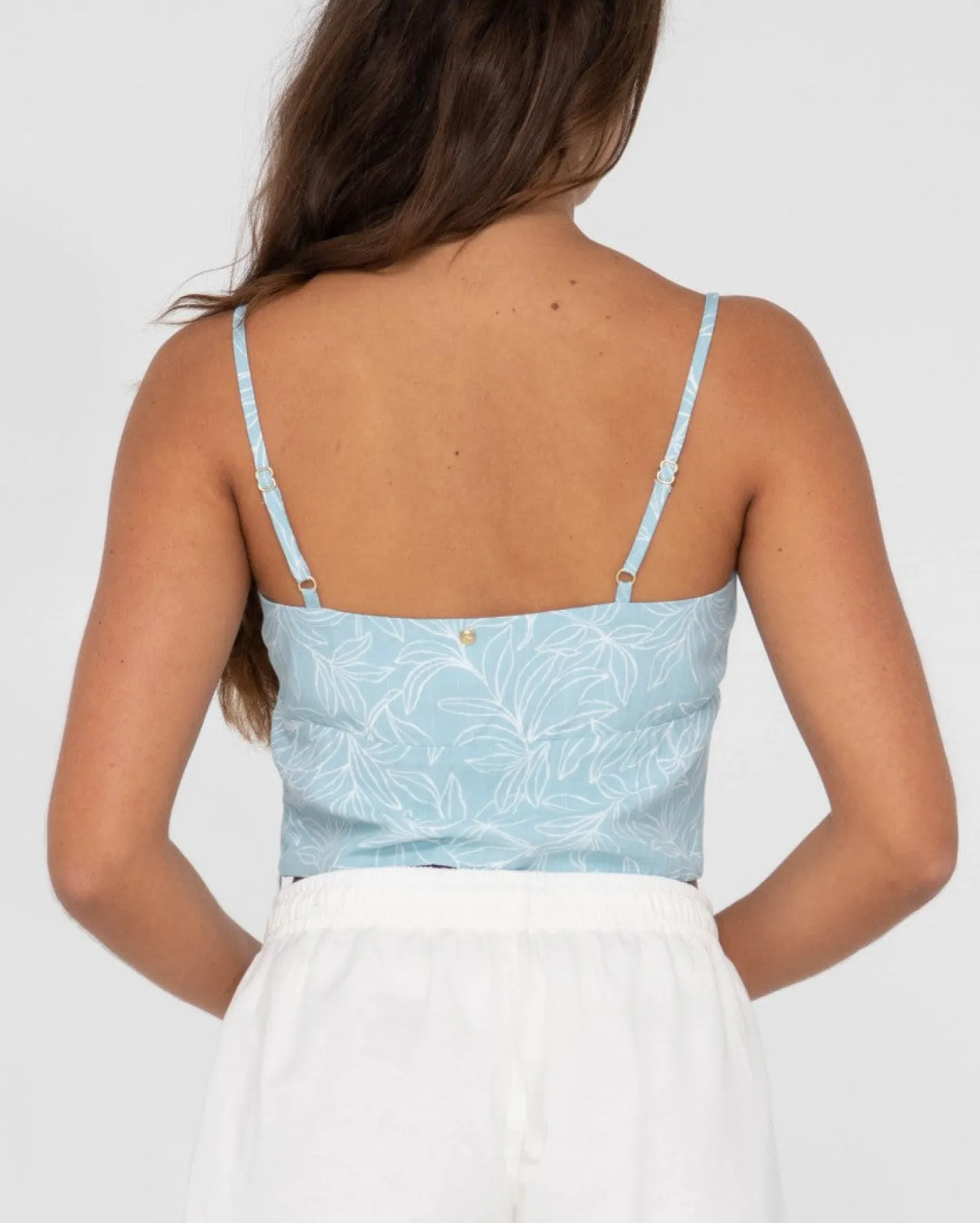 Shop Maia Printed Cropped Cami Top Womens Fashion Tops