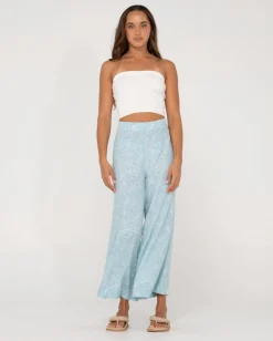 Discount Maia Printed High Waisted Wide Leg Pant Womens Pants