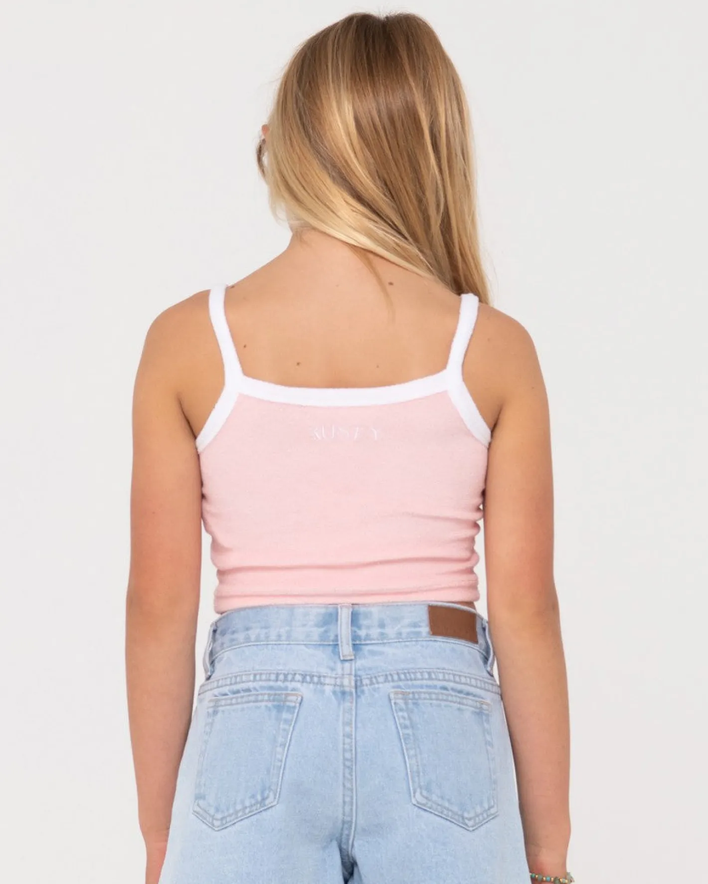 Best Mala Terry Towelling Tank Top Girls Kids Tops