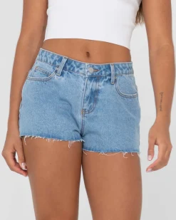 Sale Malta Low Rise Frayed Denim Short Womens Denim