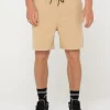 Hot Manila Folder Elastic Short Mens Shorts