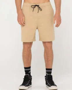 Hot Manila Folder Elastic Short Mens Shorts