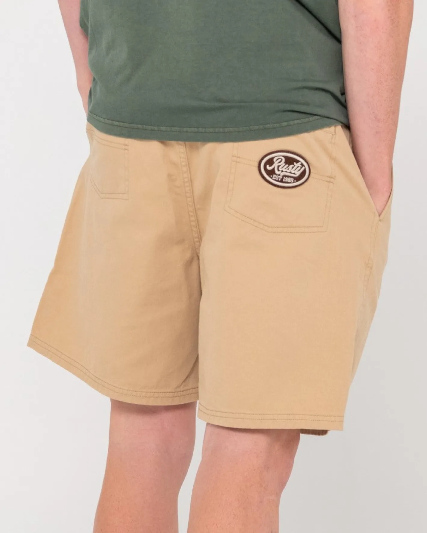 Sale Manila Folder Heritage Elastic Short Mens Shorts