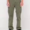 Clearance Manila Straight Fit Cargo Pant Mens Pants
