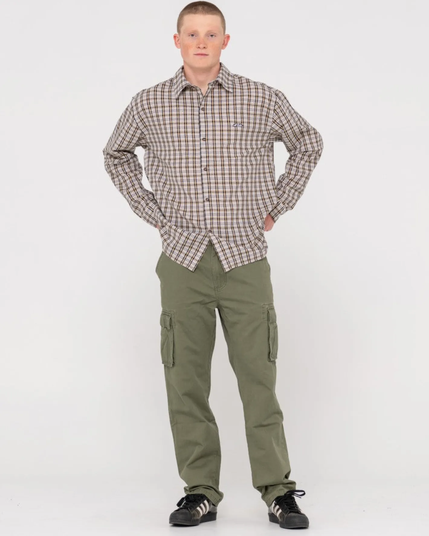 Clearance Manila Straight Fit Cargo Pant Mens Pants