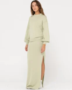 Hot Margot High Waisted Maxi Skirt Womens Skirts