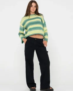 Outlet Marissa Oversized Boxy Ombre Knit Womens Knitwear