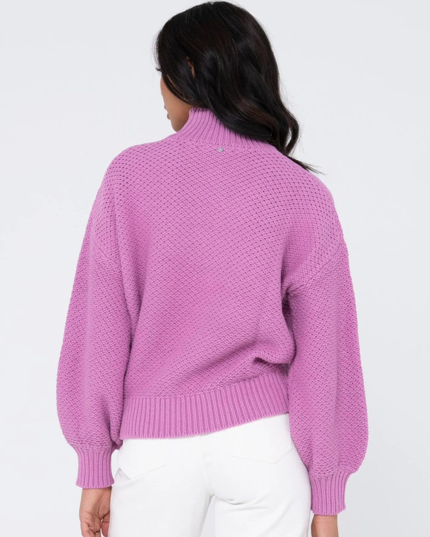 Sale Marlow Relaxed Chunky Mock Neck Knit Womens Knitwear