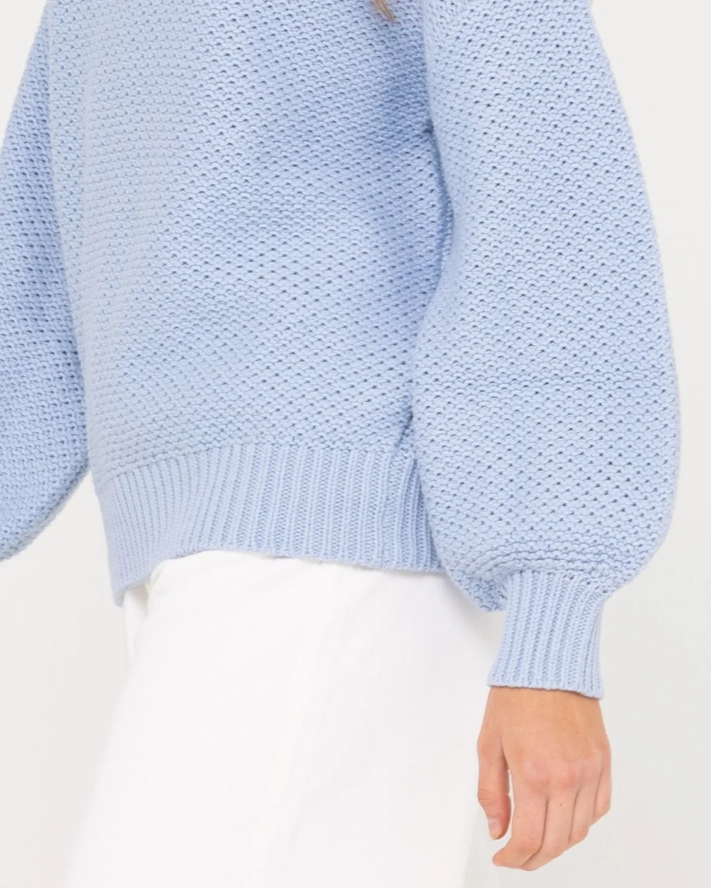 Hot Marlow Relaxed Chunky Mock Neck Knit Womens Knitwear
