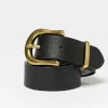 Cheap Mary High Waisted Leather Belt Womens Belts
