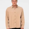 Best Micro Lite Cord Long Sleeve Shirt Mens Shirts