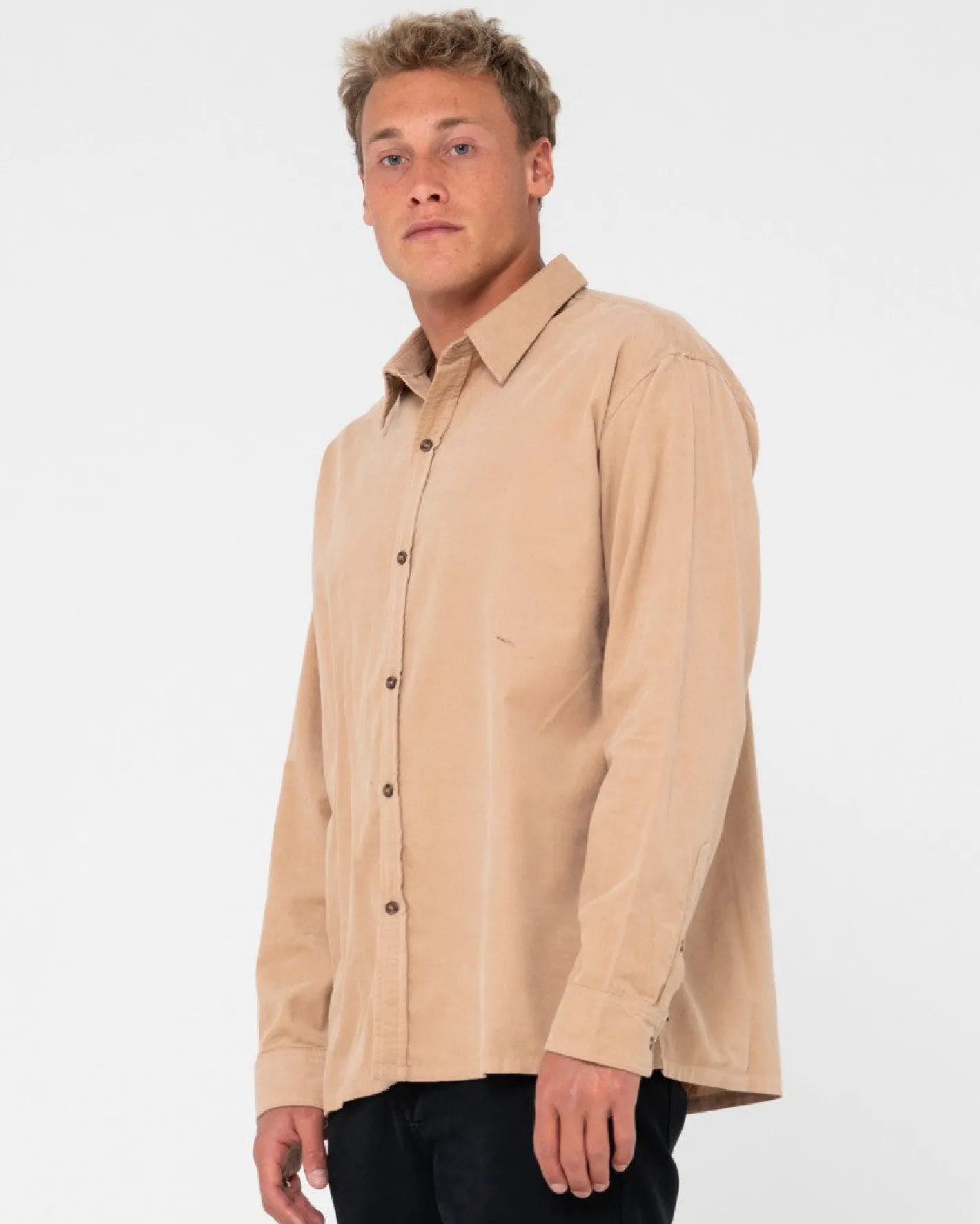 Best Micro Lite Cord Long Sleeve Shirt Mens Shirts