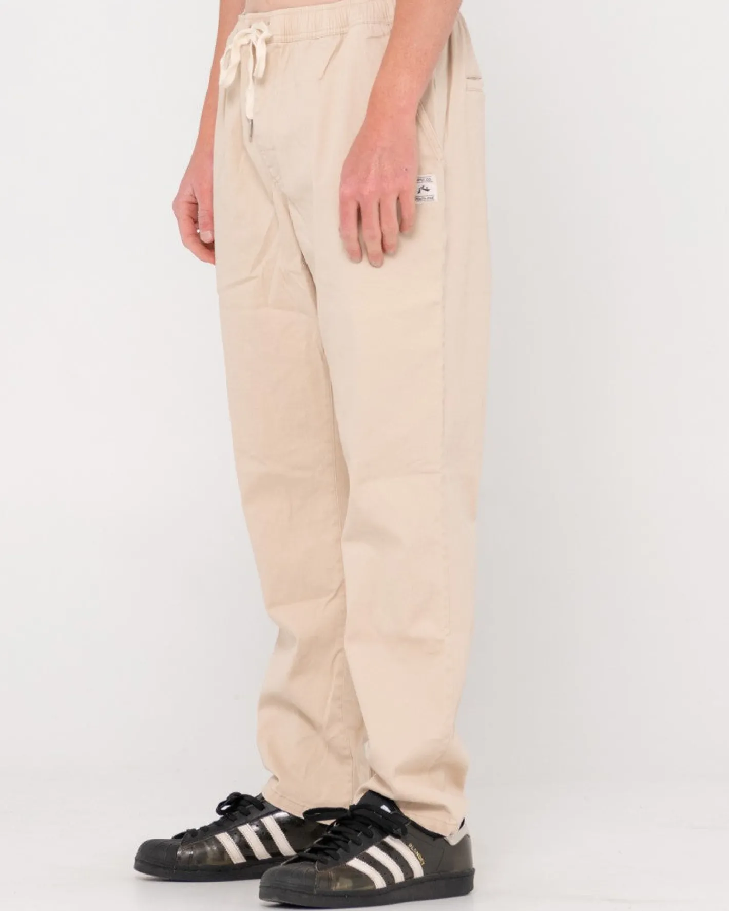 Best Sale Mid Boy Straight Fit Elastic Pant Mens Pants