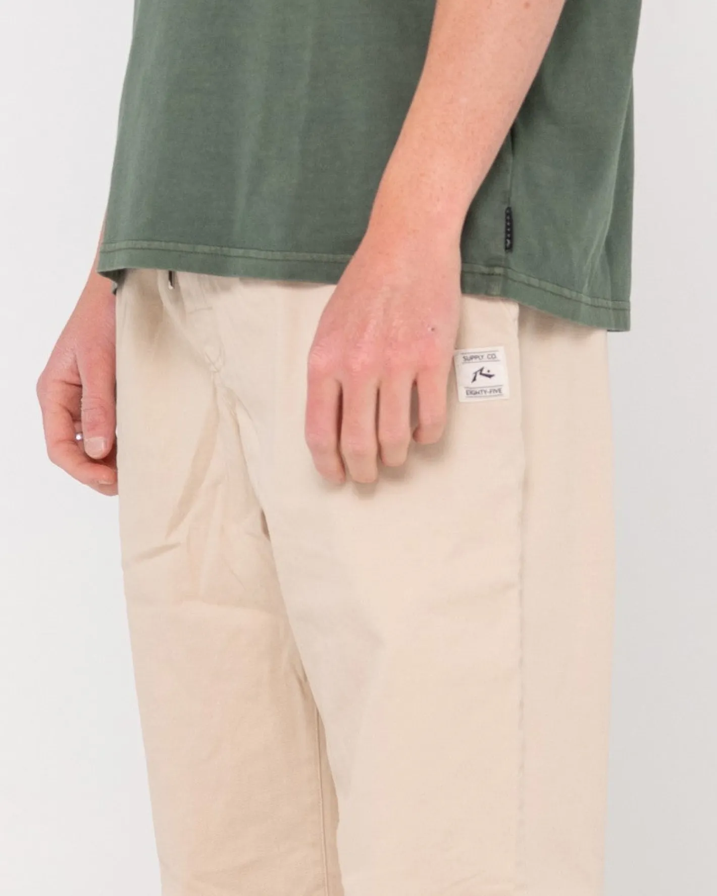Best Sale Mid Boy Straight Fit Elastic Pant Mens Pants