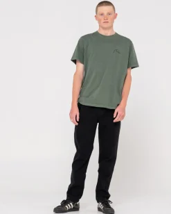 Online Mid Boy Straight Fit Elastic Pant Mens Pants