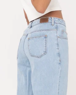 Best Sale Mid Rise Straight Leg Jean Womens Denim