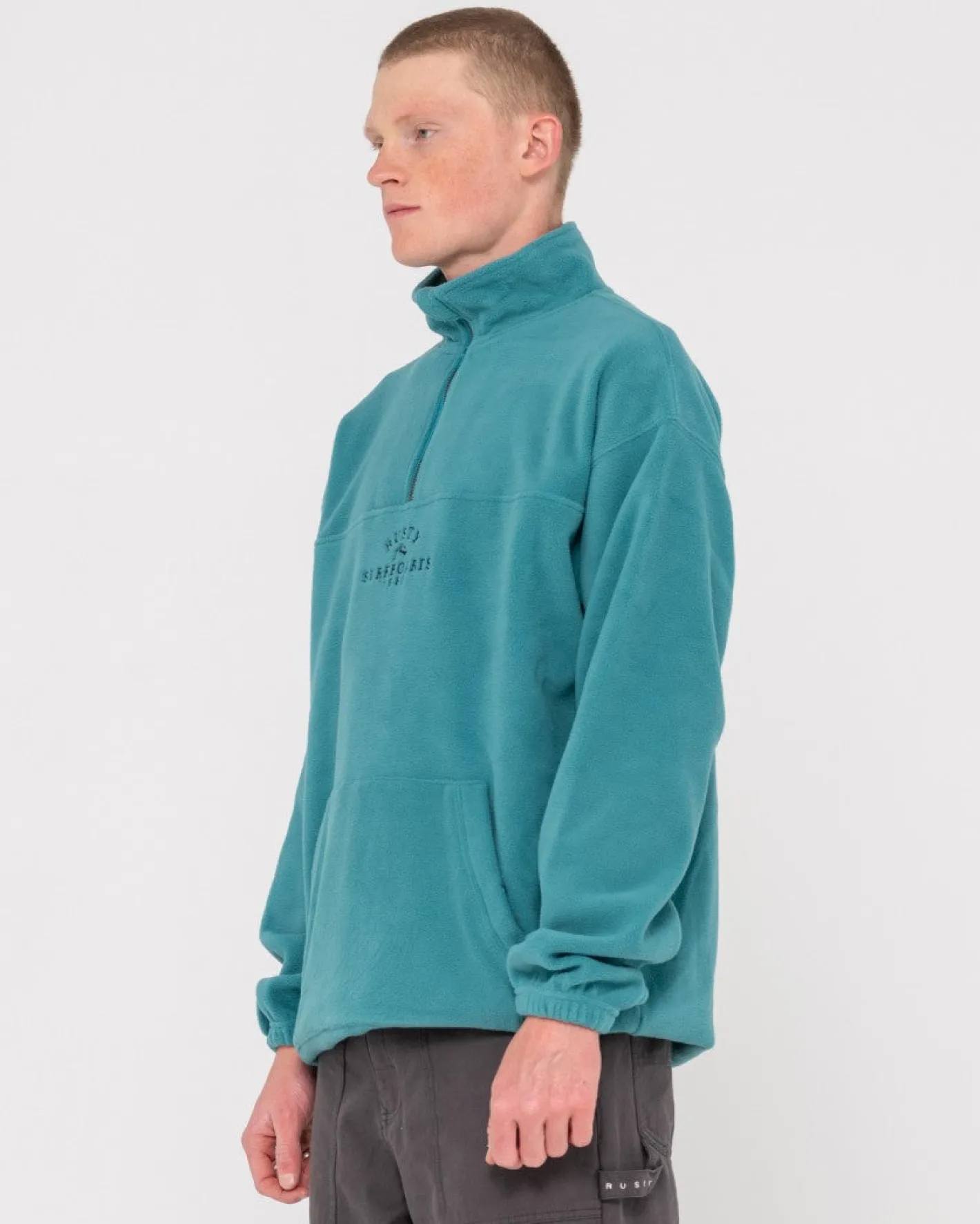 Online Middle Section Crew Polar Fleece Mens Hoodies & Fleece