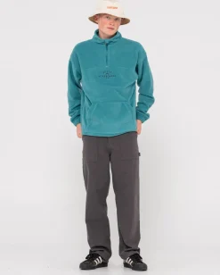 Online Middle Section Crew Polar Fleece Mens Hoodies & Fleece