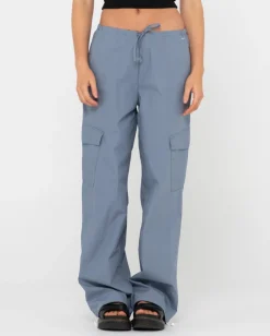Hot Milly Low Rise Baggy Fit Cargo Pant Womens Pants