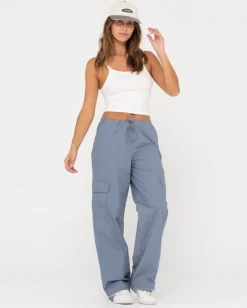 Hot Milly Low Rise Baggy Fit Cargo Pant Womens Pants