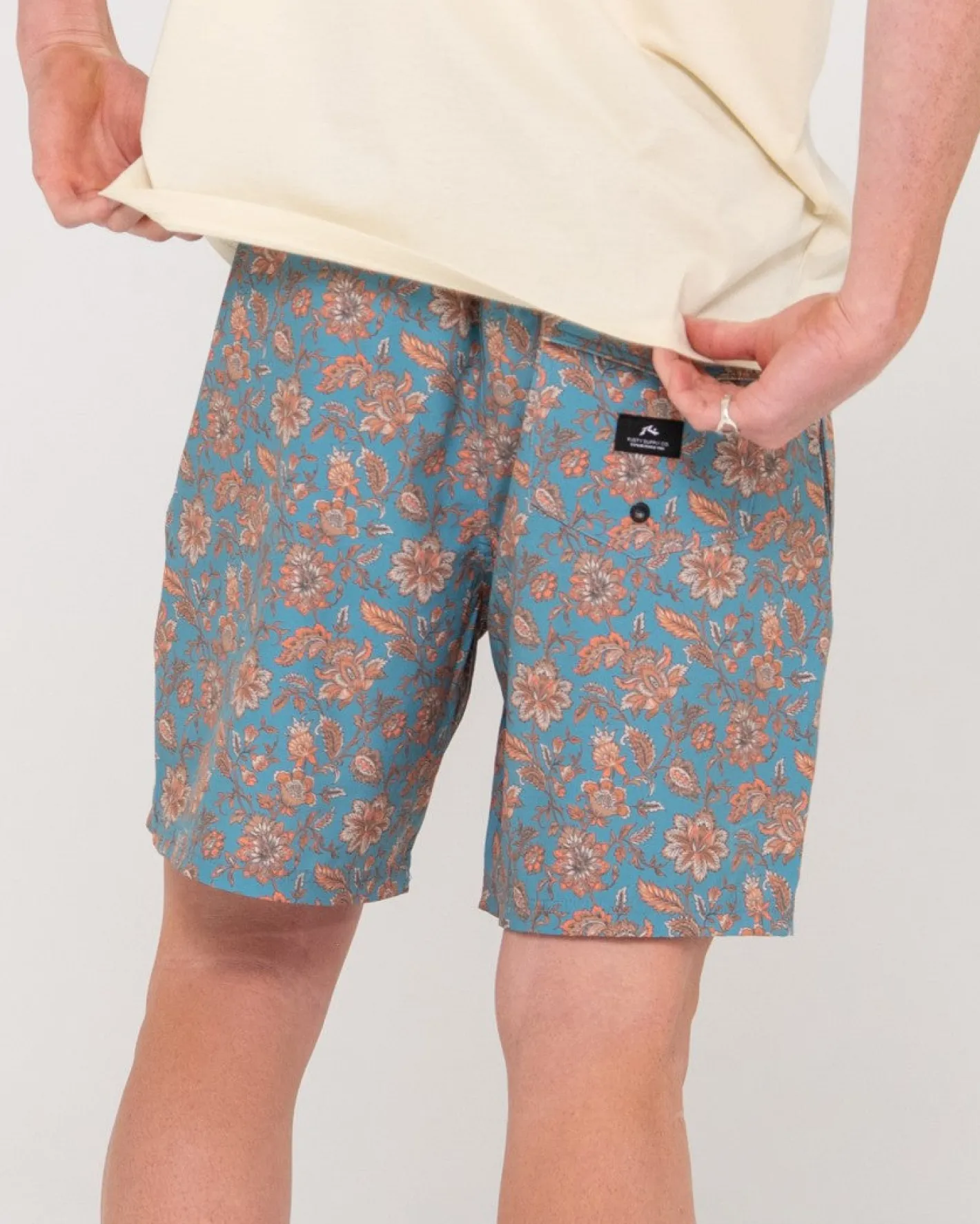 Shop Mosaic Printed 19\\ Mens Elastic Waist