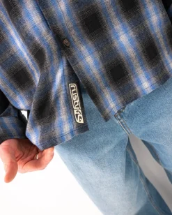 Clearance Neon Dreams Relaxed Plaid Shirt Mens Shirts