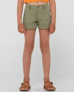Flash Sale New Look Mid Rise Carpenter Short Girls Kids Bottoms