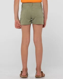 Flash Sale New Look Mid Rise Carpenter Short Girls Kids Bottoms