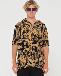 Flash Sale Night Swim Short Sleeve Printed Shirt Mens Shirts