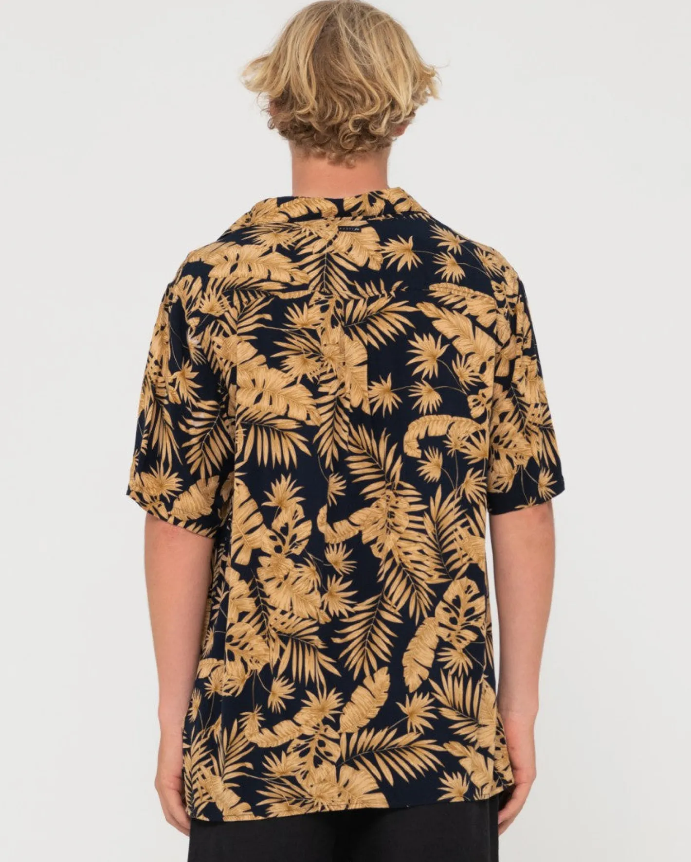 Flash Sale Night Swim Short Sleeve Printed Shirt Mens Shirts