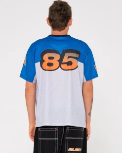 Store Nine O Clock Nac Printed Moto Jersey Mens Tees