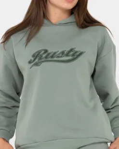 New Norty Graphic Oversize Hooded Fleece Womens Hoodies & Fleece