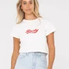 Fashion Norty Short Sleeve Graphic Baby Tee Womens Tees & Tanks