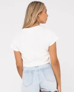 Flash Sale Norty Short Sleeve Graphic Baby Tee Womens Graphic Tees