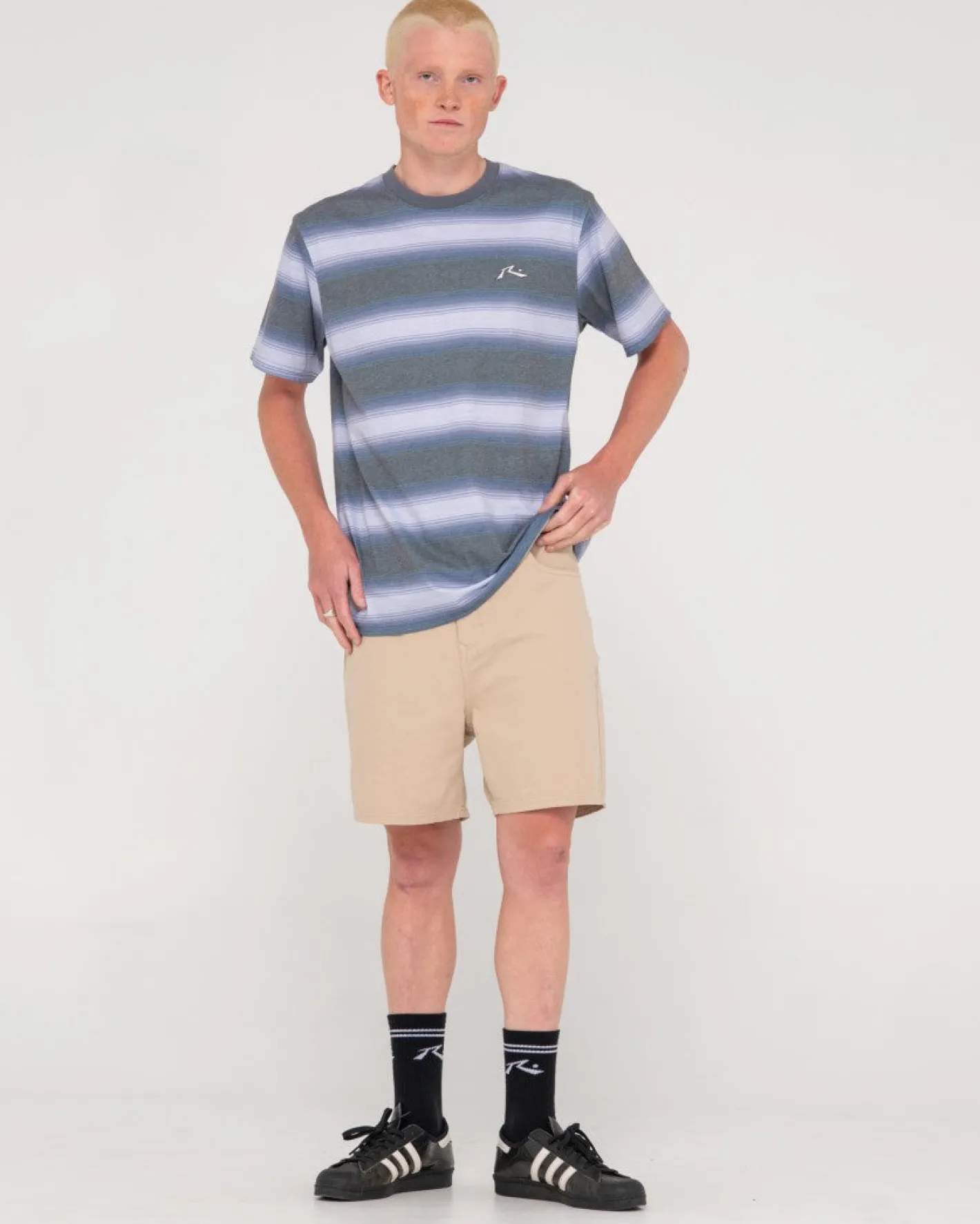 Outlet Old Timer Short Sleeve Stripe Tee Mens Tees