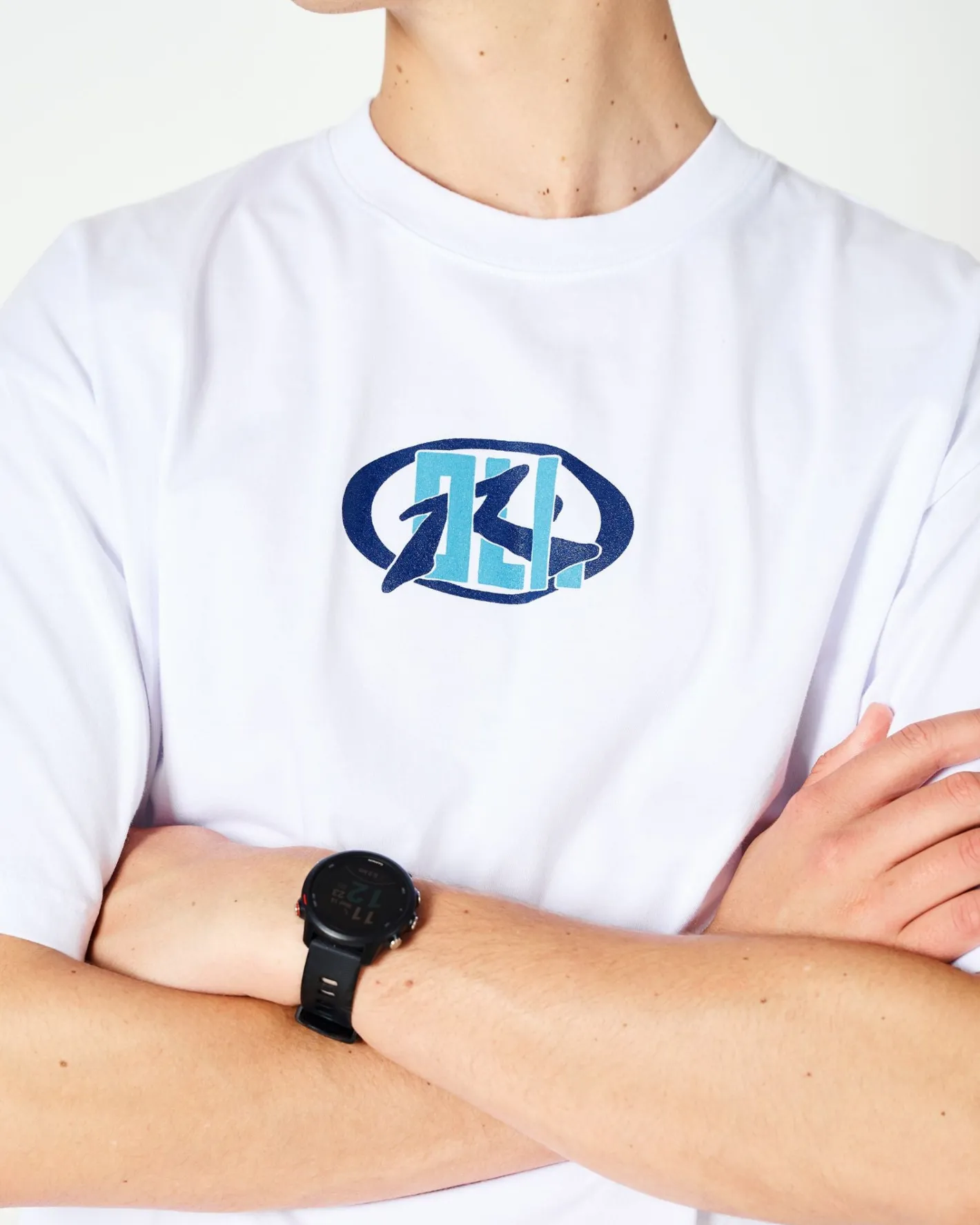 Shop Oli X Badge Tee Mens Tees