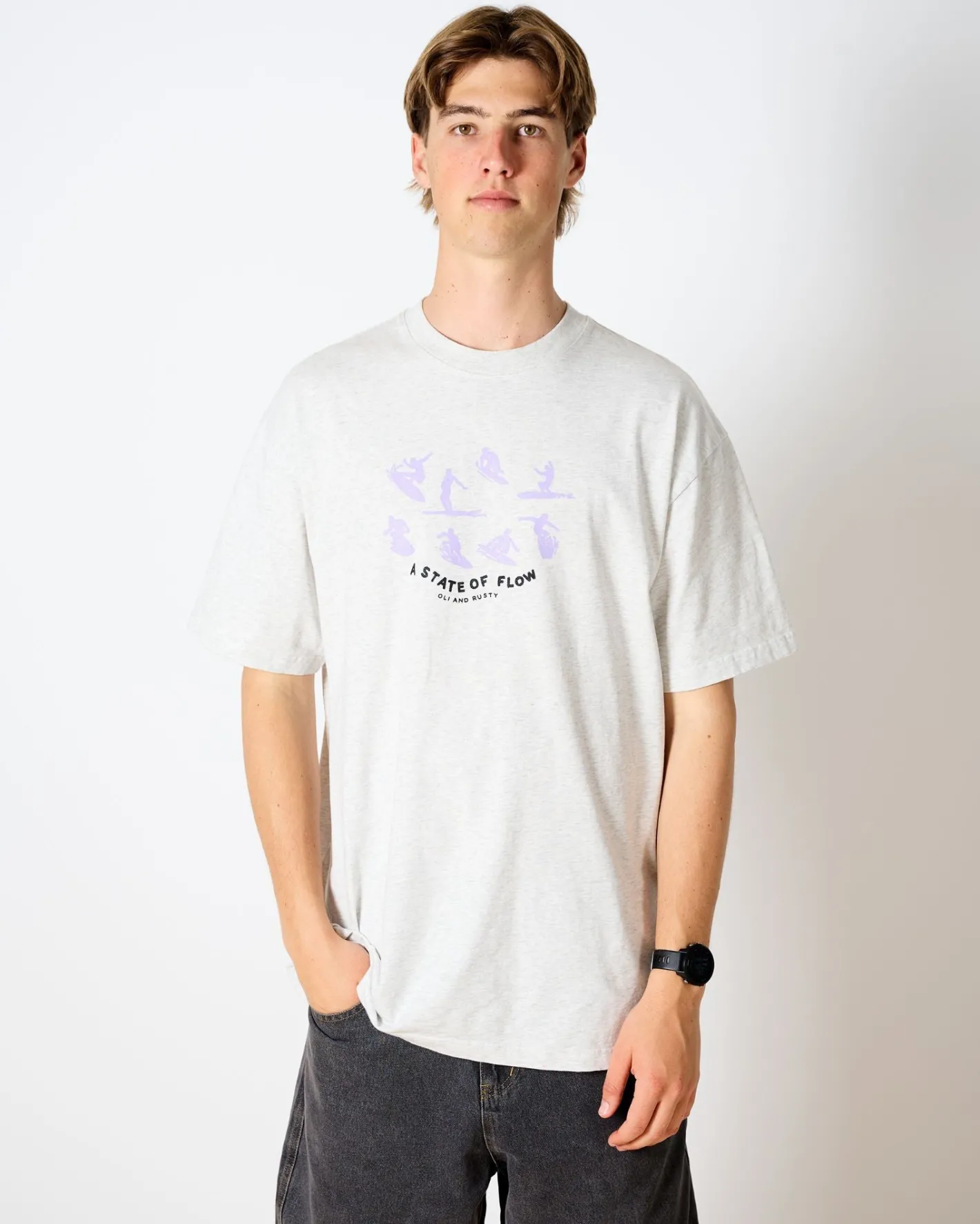 Fashion Oli X State Of Flow Tee Mens Tees