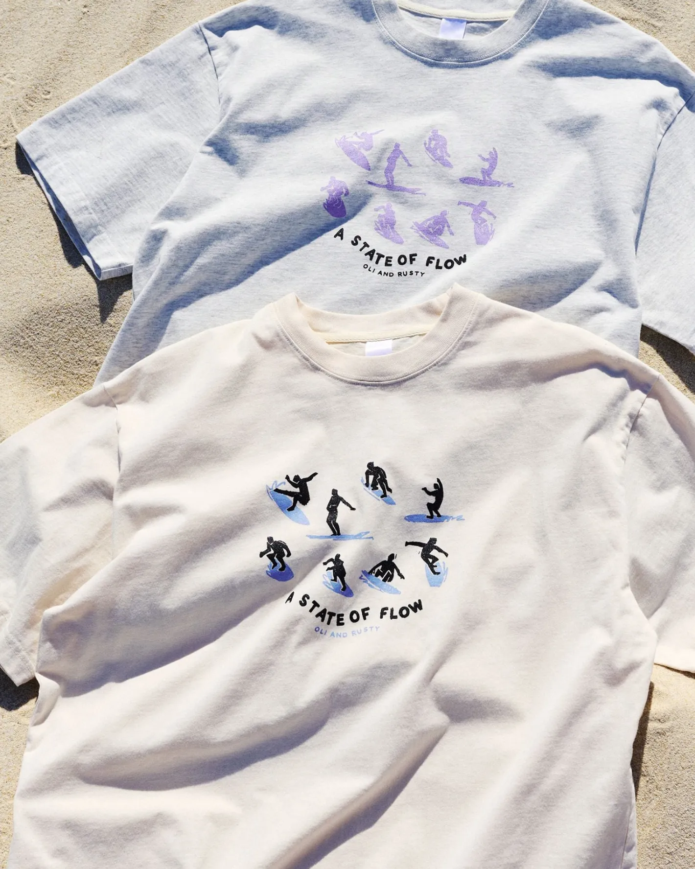 Best Oli X State Of Flow Tee Womens Tees & Tanks