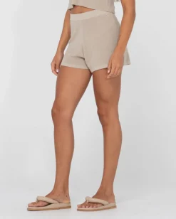New Ophelia High Waisted Knit Short Womens Shorts
