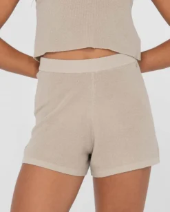New Ophelia High Waisted Knit Short Womens Shorts