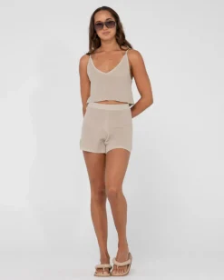 Best Sale Ophelia High Waisted Knit Short Womens Overswim
