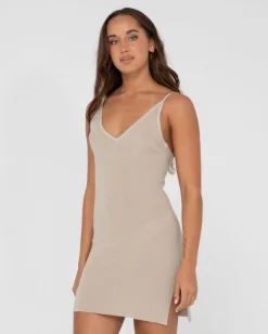 Online Ophelia Knit Mini Dress Womens Overswim