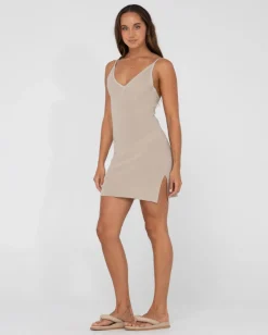 Online Ophelia Knit Mini Dress Womens Overswim