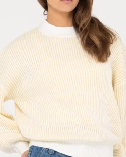Outlet Ora Relaxed Fit Mock Neck Knit Womens Knitwear
