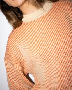 Store Ora Relaxed Fit Mock Neck Knit Womens Knitwear