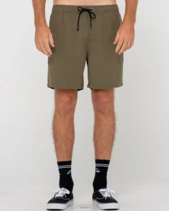 Flash Sale Overtone Linen Elastic Short Mens Shorts