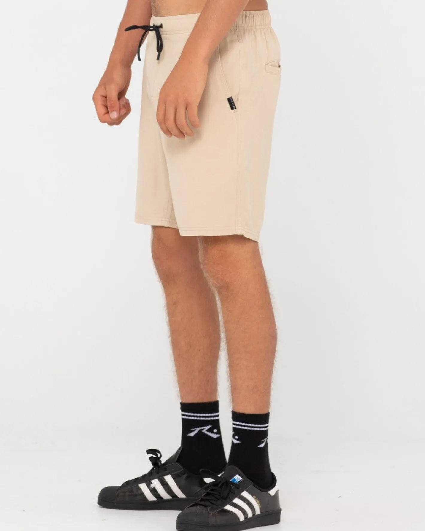 Outlet Overtone Linen Elastic Short Boys Kids Garments