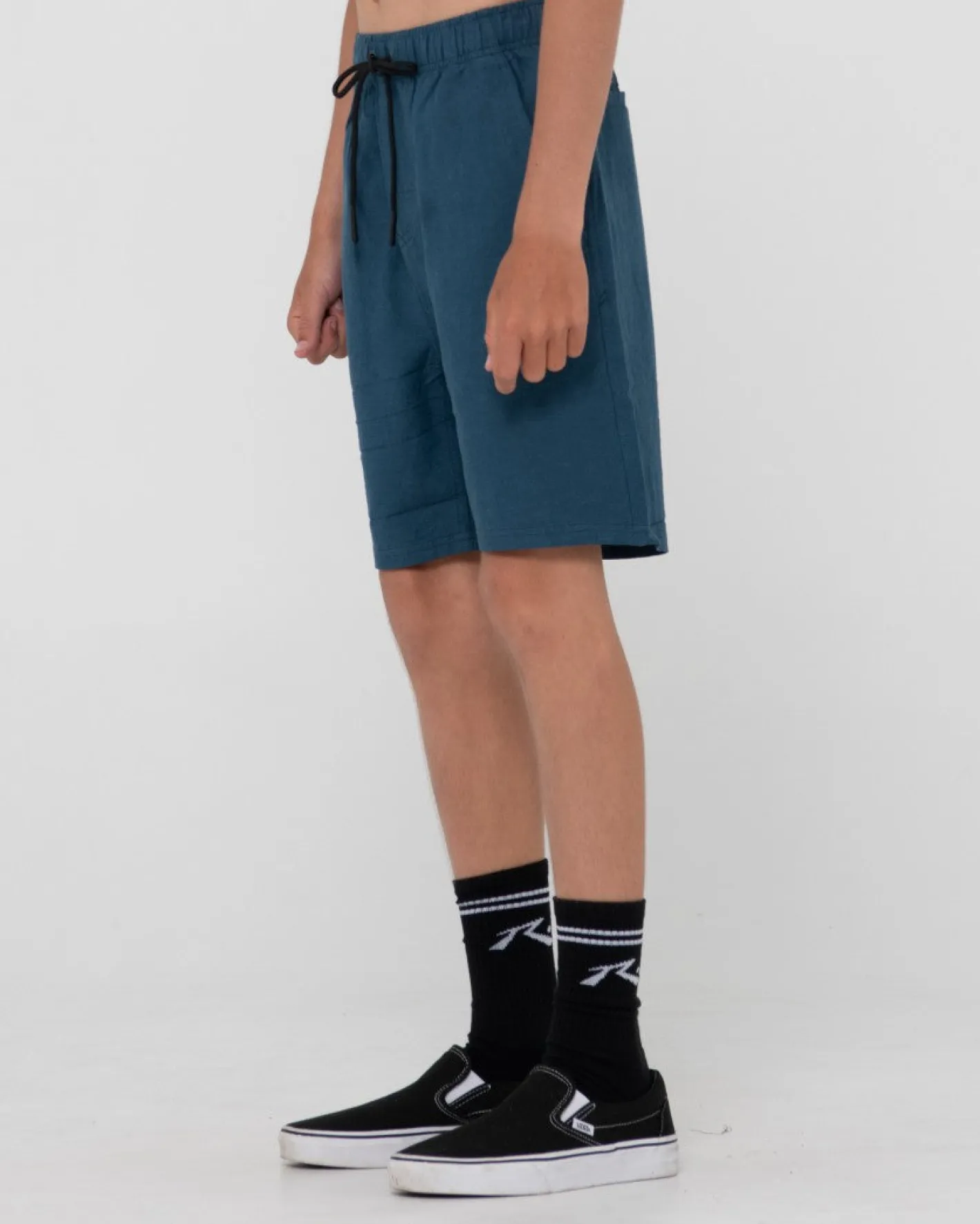 New Overtone Linen Elastic Short Boys Kids Garments